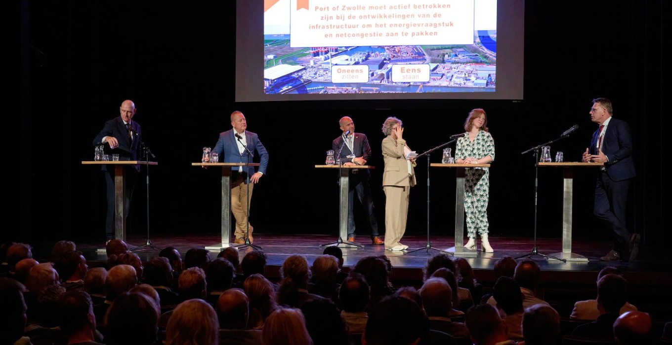 4e Havendebat Port of Zwolle zet de koers voor duurzame groei en samenwerking