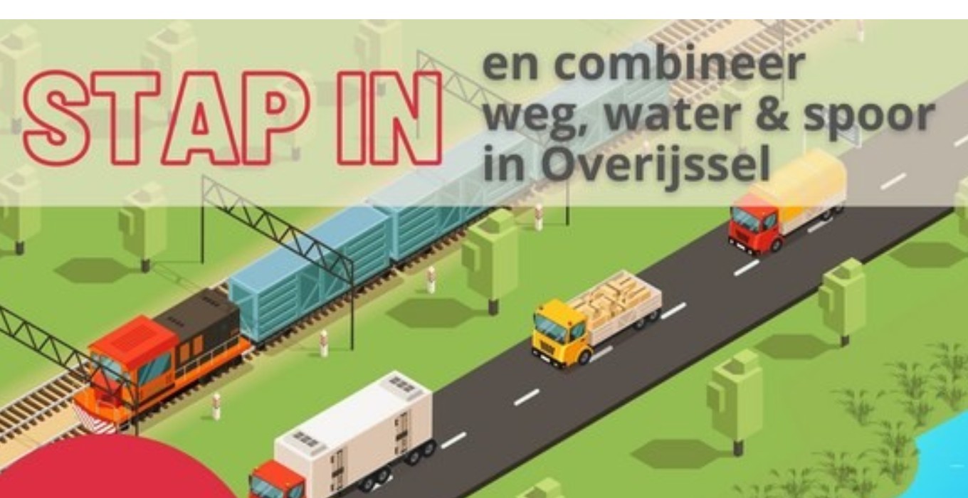 STAP IN en combineer Weg, Water en Spoor in Overijssel