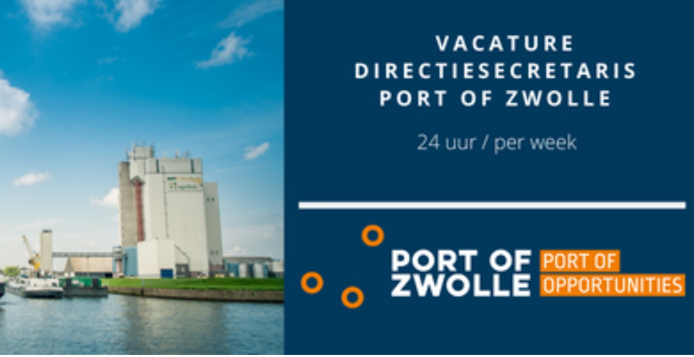 Vacature: Directiesecretaris Port of Zwolle