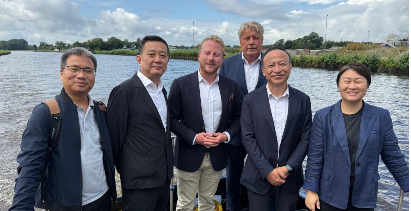 Delegatie Chinese provincie Hainan bezoekt Port of Zwolle